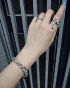 GODSIZE ゴッドサイズ サタンボールチェーンブレスレット SUGIZO GODSIZE ゴッドサイズ サタンボールチェーンブレスレット SUGIZO