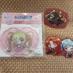 ぴちぴちピッチ　くじ引き堂　るちあ　セット　アクリルスタンド　缶バッジ　おまけ ぴちぴちピッチ くじ引き堂 B賞ミニアクリルスタンド コンプ