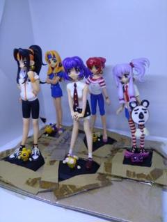 アキハバラ電脳組 2011年の夏休み ガレージキット 5体セット アキハバラ電脳組 2011年の夏休み ガレージキット 5体セット