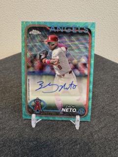 2024 TOPPS CHROME UPDATE ZACH NETO