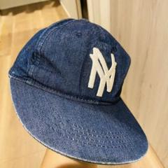 デニム キャップ 帽子 52cm 子供 男の子 女の子 キッズ ぼうし