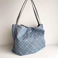 ラシット Russet トートバッグ ナイロン ブルー ほぼ新品