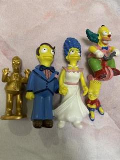 シンプソンズ フィギュア　レア品　飾り　置物　2003年製　4点