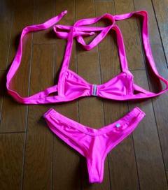 新品傷あり　wicked weaselピンク 三角ビキニ wicked weasel ピンクビキニ水着 - メルカリ