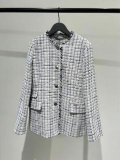 23SS セオリーリュクス　Crevon Trudel ツイードジャケット theory luxe 23SS Crevon Trudel ツイードジャケット