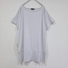 アイシービー　ドルマンスリーブトップス　カットソー　L　Tシャツ　オンワード樫山