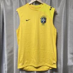 NIKE 08/09 ブラジル代表ユニフォーム ノースリーブシャツ y2k