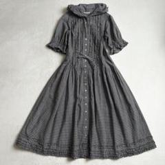 ピンクハウス♡ブラック　ピコフリル　ロングワンピース　美品 2025年最新】ピンクハウス ワンピースの人気アイテム - メルカリ