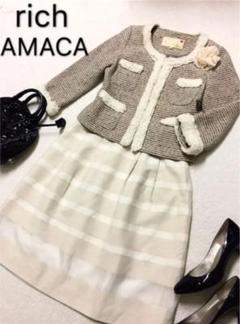 【S~M相当】春物richジャケットとAMACAのスカート