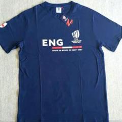 【新品】ラグビーワールドカップ2023 イングランド Tシャツ ネイビー 新品】ラグビーワールドカップ2023 イングランド Tシャツ