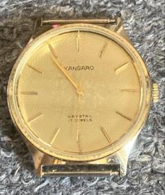 ジャンク品 KANGARO CRYSTAL 17JEWELS メンズ 腕時計