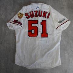ミズノプロ　広島カープ　鈴木誠也　プロコレ　ユニフォーム　ホーム Lサイズ