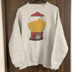 激安/新作 ヴィンテージ 90s SMILEマーク 杢グレー スウェット 激レア トップス