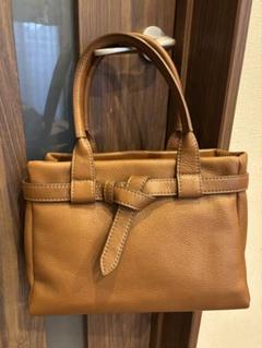 土屋鞄　超美品　クラルテハンディカフェトート　ブラウン
