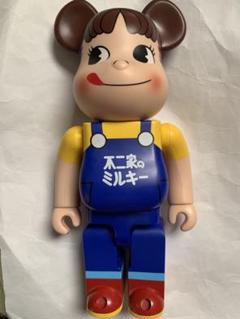 ベアブリック　不二家のミルキー　ぺこちゃんのサムネイル