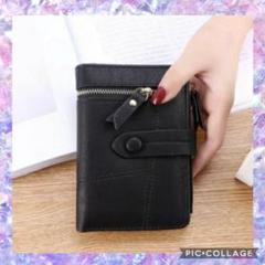 ★レディース　二つ折り　財布　便利なたっぷり収納　大容量　グリーン♡