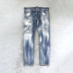DSQUARED2 damege skiny denim