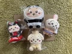 未使用新品　ちいかわ　伏見稲荷なうさぎ等　ぬいぐるみ4体セット
