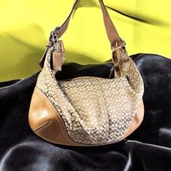 COACH ワンショルダーバッグ ハーフムーン 三日月 ハンドバッグ 6385