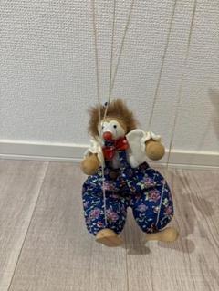 お値下げ、操り人形、ビンテージ、ピエロ、レトロ
