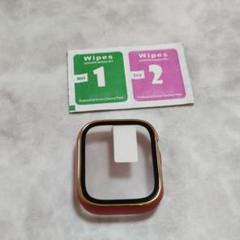 アップルウォッチカバー ケース 41mm ローズレッド ゴールド