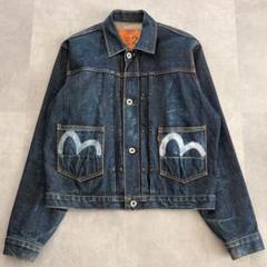 EVISU No.2 1502 初期デニムジャケット Gジャン 日本製 【36】 EVISU No.2 1502 初期デニムジャケット Gジャン 日本製 【36