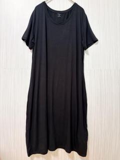 Aラインシルエット Tシャツ スクープネック ジャージー半袖 レディース