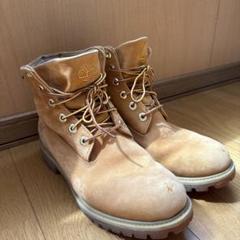 Timberland ブラウン ワークブーツ - メルカリ