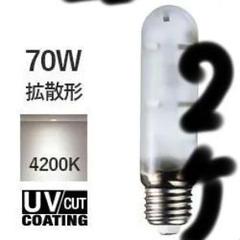メタルハライドランプ MT70FCE-W 2個セット パナソニック セラメタ