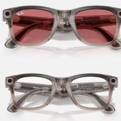 Ray-Ban meta wayfarer 調光レンズ