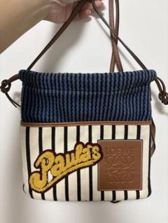 LOEWE Paul's ストライプトートバッグ ロエベ イビザ