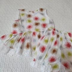 未使用☆toi toi toi ワンピースとショートパンツセット 80cm