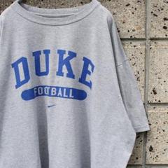 NIKE × DUKE ディーク大学 アメフトチーム XLサイズ 古着 T