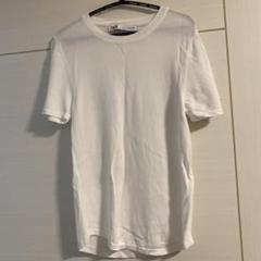 ZARA ホワイト 半袖Tシャツ Mのサムネイル
