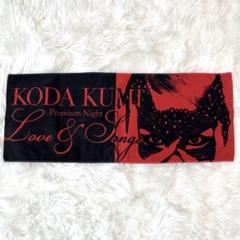 美品 倖田來未 タオル ライブ グッズ レッド ブラック KODA KUMI