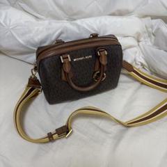 MICHAEL KORS ダークブラウン ボストンバッグ マイケル・コース(MICHAEL KORS) ボストンバッグ | 通販・人気
