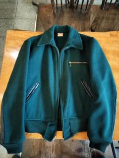 50s 60s レフェリージャケット スポーツジャケット 希少 50s 60s SOO WOOLEN MILLS check wool sports jacket 36 ウール
