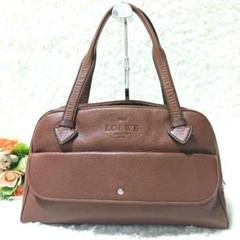 廃盤希少✨ロエベ LOEWE ヘリテージ　ボストンバッグ　型押しロゴ 廃盤希少✨ロエベ LOEWE ヘリテージ ボストンバッグ 型押しロゴ