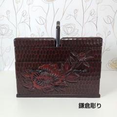 値下げ！アンティーク　コレクション　裁縫箱　　インテリア　鎌倉彫　レトロ Amazon | 鎌倉彫の裁縫箱 レトロ 和家具 | 裁縫箱・収納 通販