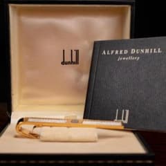 【英国王室御用達】 箱付 Dunhill ダンヒルブリックパターン ネクタイピン 英国王室御用達】 箱付 Dunhill ダンヒルブリックパターン
