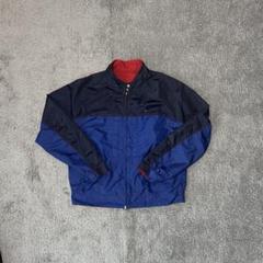 ゴミ田様90s白タグナイロンジャケットトリコカラーマルチカラービッグスウッシュ NIKE ナイキ ナイロンジャケット トリコロールカラー マルチ