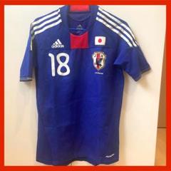 adidas 日本代表 ユニフォーム 2010年 本田圭佑 ゲームシャツ　4XO adidas - adidas 日本代表 ユニフォーム 2010年 本田圭佑 ゲーム