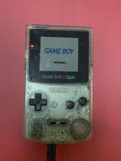 値引き可本日発送　Nintendo ゲームボーイカラー クリア　ポケット　任天堂 値引き可本日発送 Nintendo ゲームボーイカラー クリア ポケット