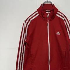 adidas アディダス ジャージ トラックジャケット 刺繍ロゴ 古着