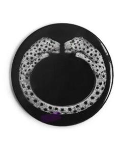 ロンドン V&A museum Cartier ポケットミラー パンサーバングル