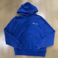champion REVERSE WEAVE プルオーバーパーカー 青 Mサイズ