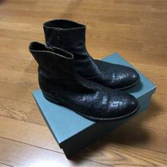 美品 Marchercher マーシェルシェ ショートエンジニアブーツ
