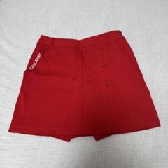 CALLAWAY レディース ゴルフ スカート レッド - メルカリ