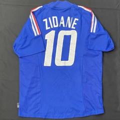 2002年フランス代表ジダンユニフォーム フランス代表 2002 #10 ジダン ユニフォーム - メルカリ