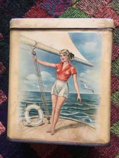 イギリス製グラスペインティング④ヨットB額入り絵画